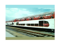 Double Deck Train for Transporting Car